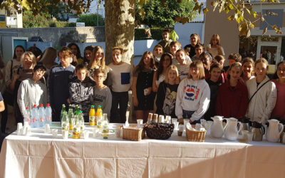 Visite d’un groupe de lycéens autrichiens